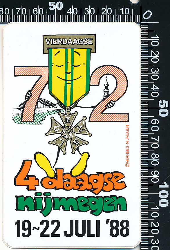 Nijmeegse Vierdaagse 72e 1988 Nijmeegse Vierdaagse 72e 1988